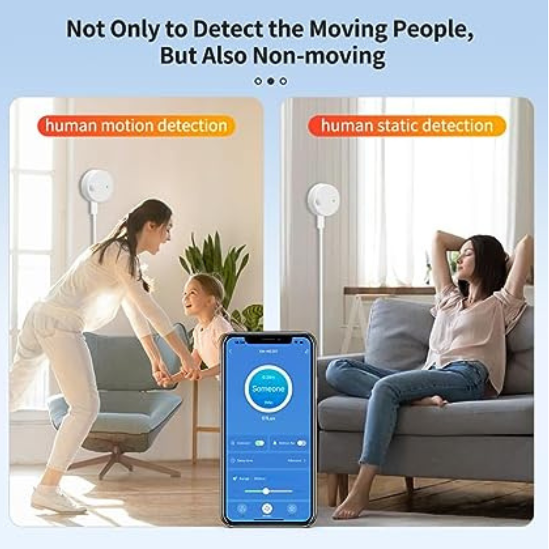 Sensor de movimiento de presencia humana inteligente – Smart Home Centro  America
