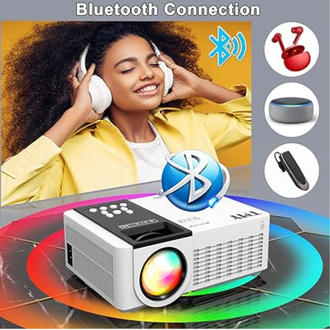 Mini Proyector TMY WiFi 5G HD de 9500 lúmenes