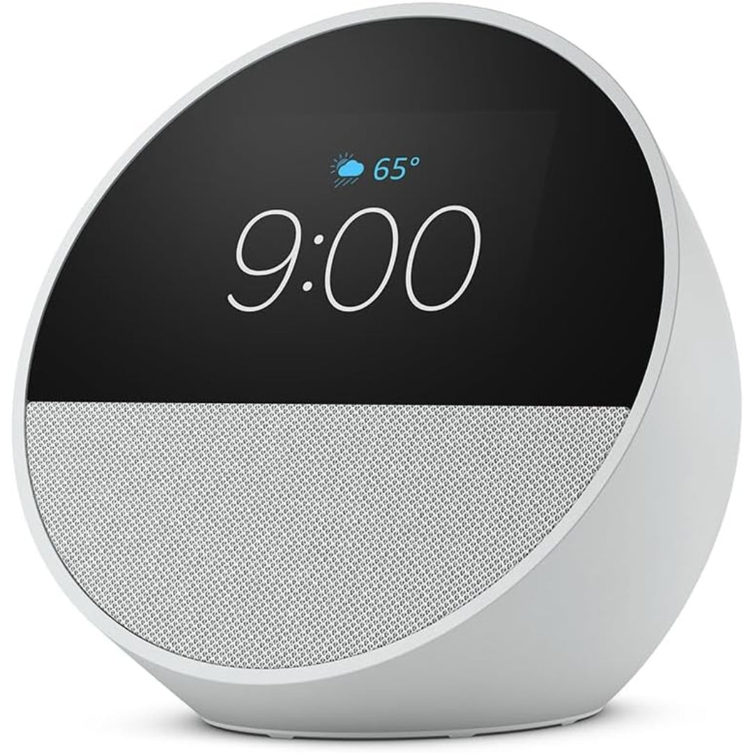 Echo Spot 2024 - Despertador Inteligente con Alexa y Sonido Vibrante
