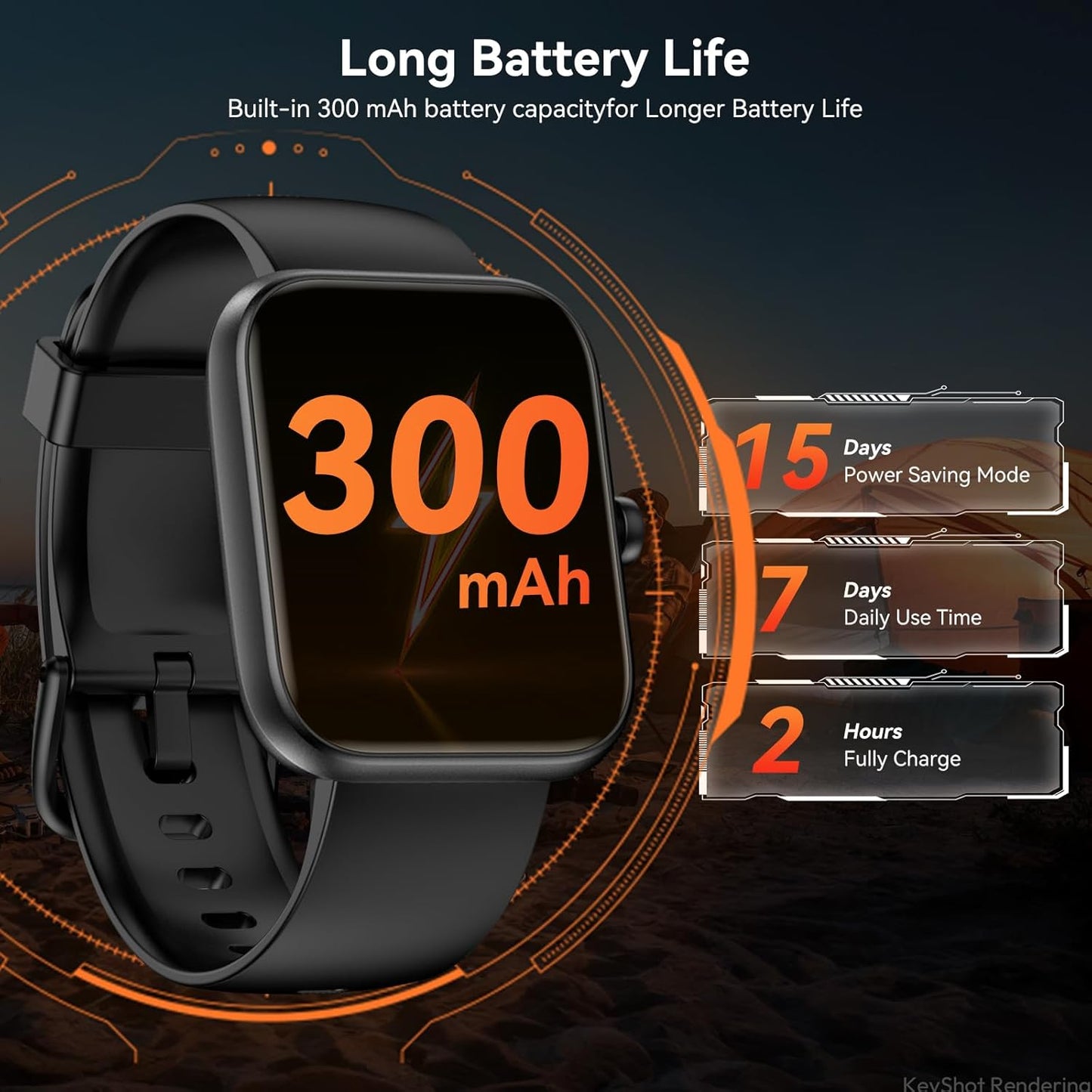 Reloj Inteligente con Alexa Integrada, Llamadas Bluetooth y Pantalla HD