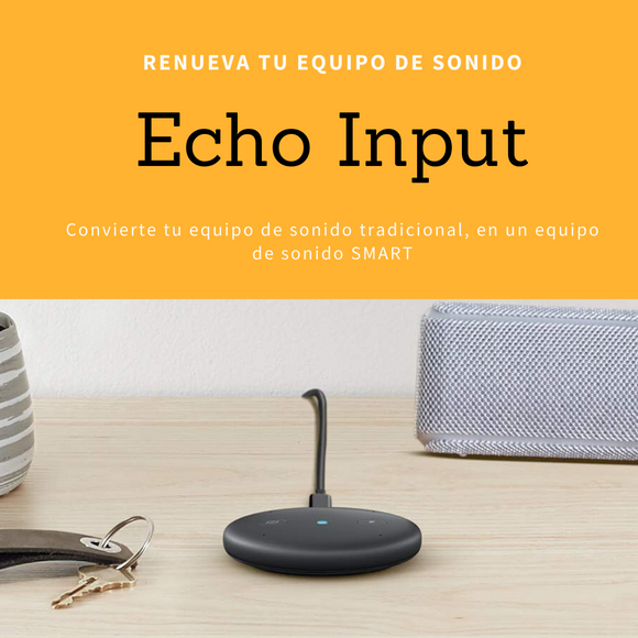 ¿Qué es y cómo funciona el Amazon Echo Input?