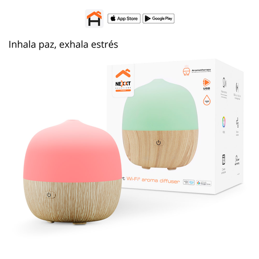Difusor de aroma inteligente con conexión Wi-fi®