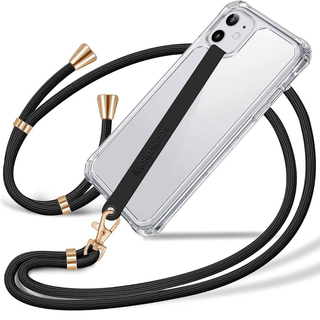 Cordón para teléfono, agarre 2 en 1