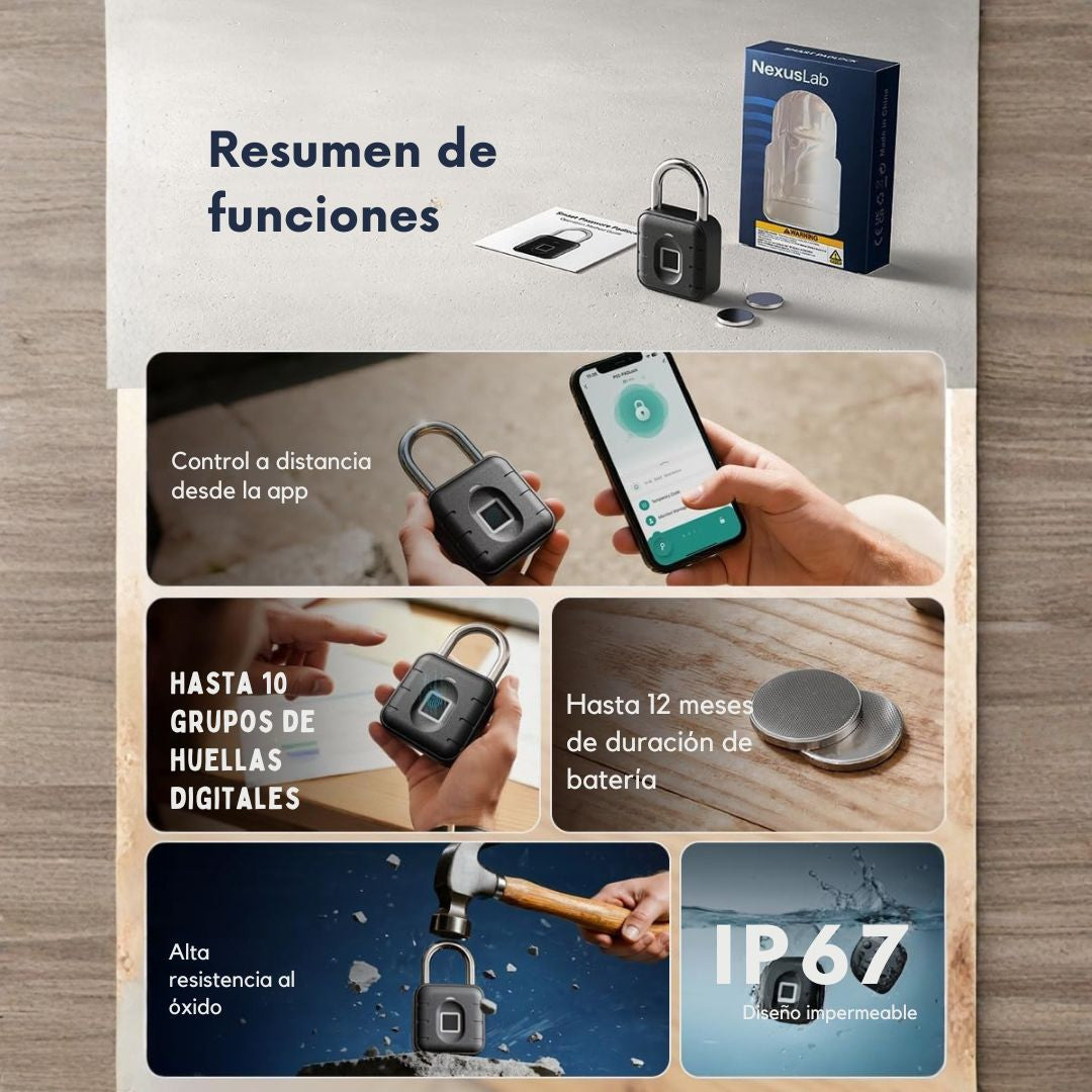 Candado Inteligente NexusLab