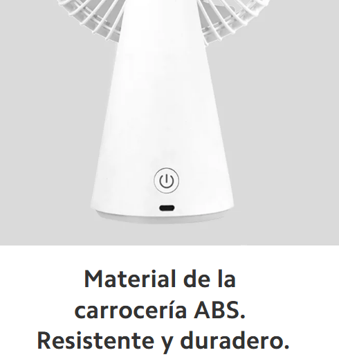 Mini Ventilador Recargable Xiaomi