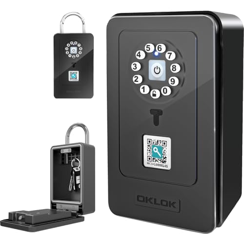 SFW Caja de Seguridad Inteligente Bluetooth - vista frontal fondo blanco