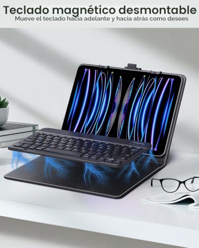 MoKo Funda con Teclado Bluetooth - Vista 5