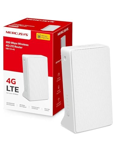 Router 4G LTE Mercusys MB110-4G - vista principal