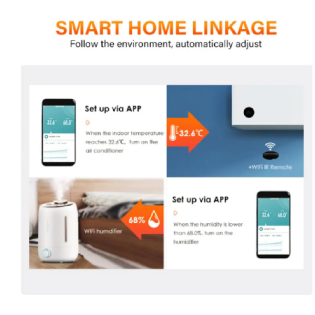 Sensor de Temperatura y Humedad Smart