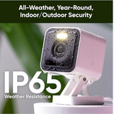 WYZE Cam v3 Pro 2K Cámara de seguridad Wi-Fi para interiores y exteriores