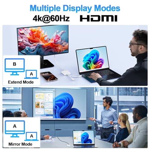 Adaptador Opluz HDMI - carga de paso PD