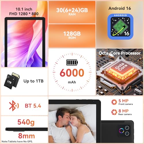 URAO Tablet 10.1 - pantalla IPS HD