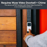 Timbre para timbre de video Wyze con cable, color blanco (no compatible con Wyze Wireless Video Doorbell Pro)