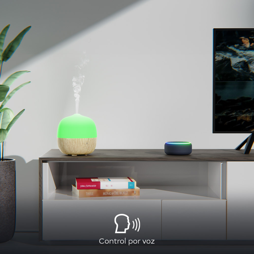 Difusor de aroma inteligente con conexión Wi-fi®