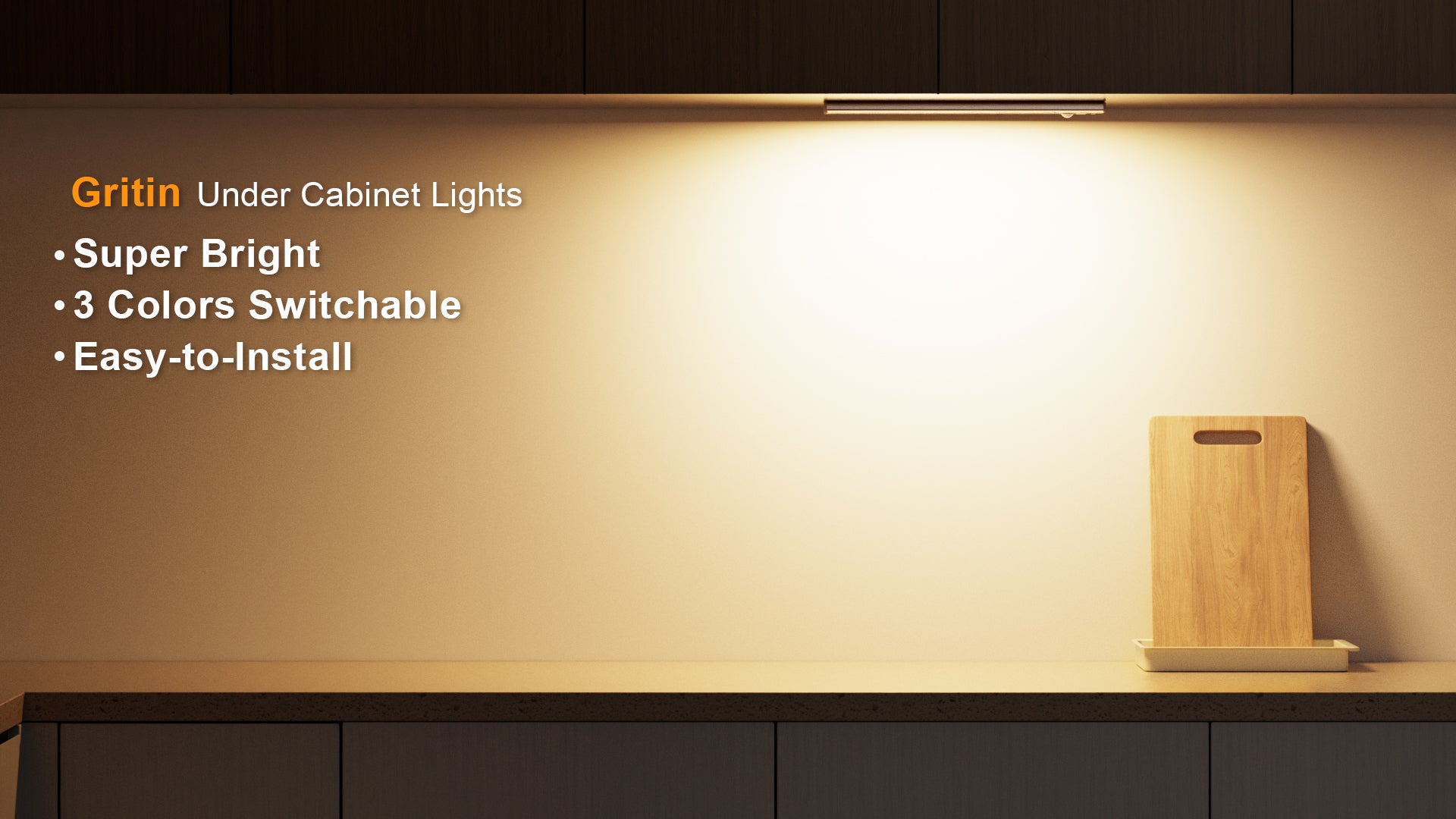 Gritin Luces LED - en uso cocina y closet