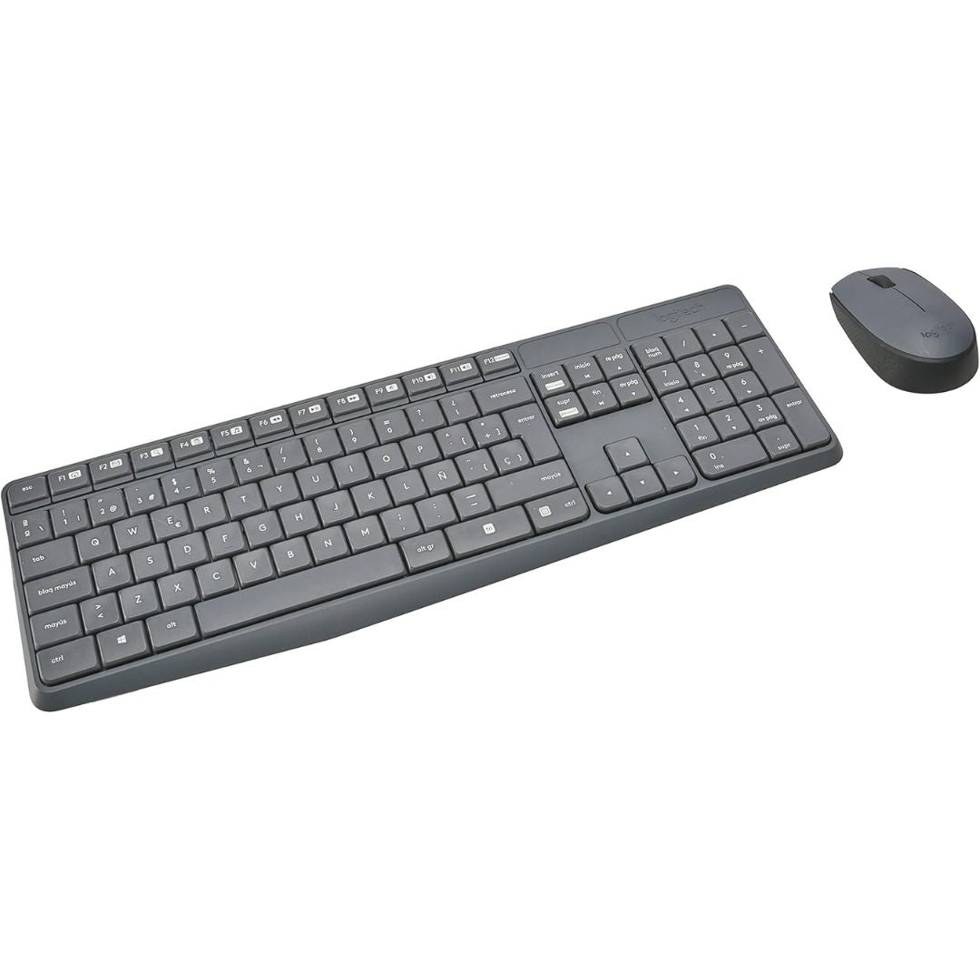 KIT Logitech MK235 Teclado/Ratón USB 10 metros – Smart Home Centro America