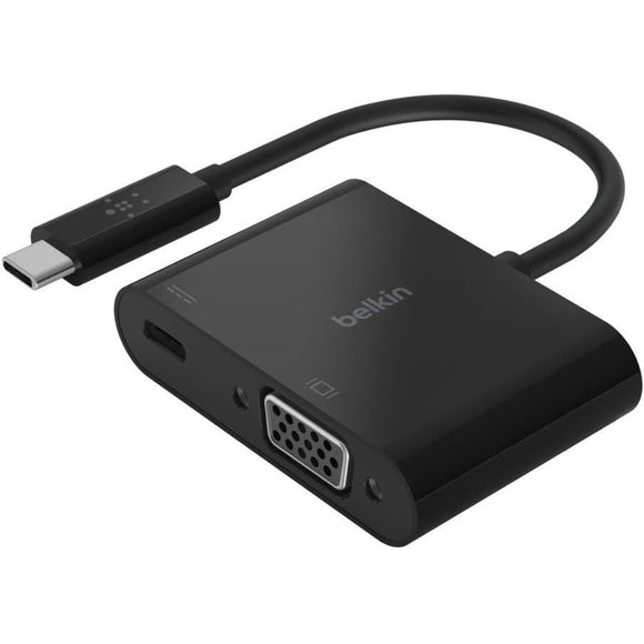 Belkin Adaptador USB-C a VGA + Carga de 60W