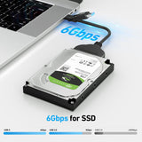 Adaptador USB C/USB 3.0 a SATA III 2 en 1 de BENFEI