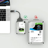 Adaptador USB C/USB 3.0 a SATA III 2 en 1 de BENFEI