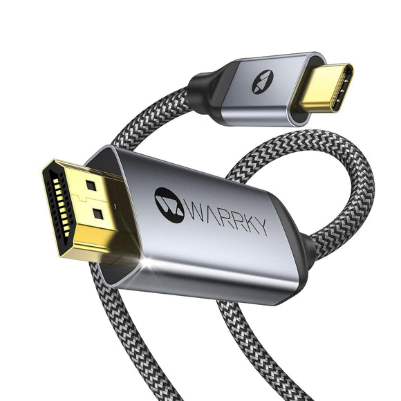 Cable USB C a HDMI 4K de WARRKY (6 pies)