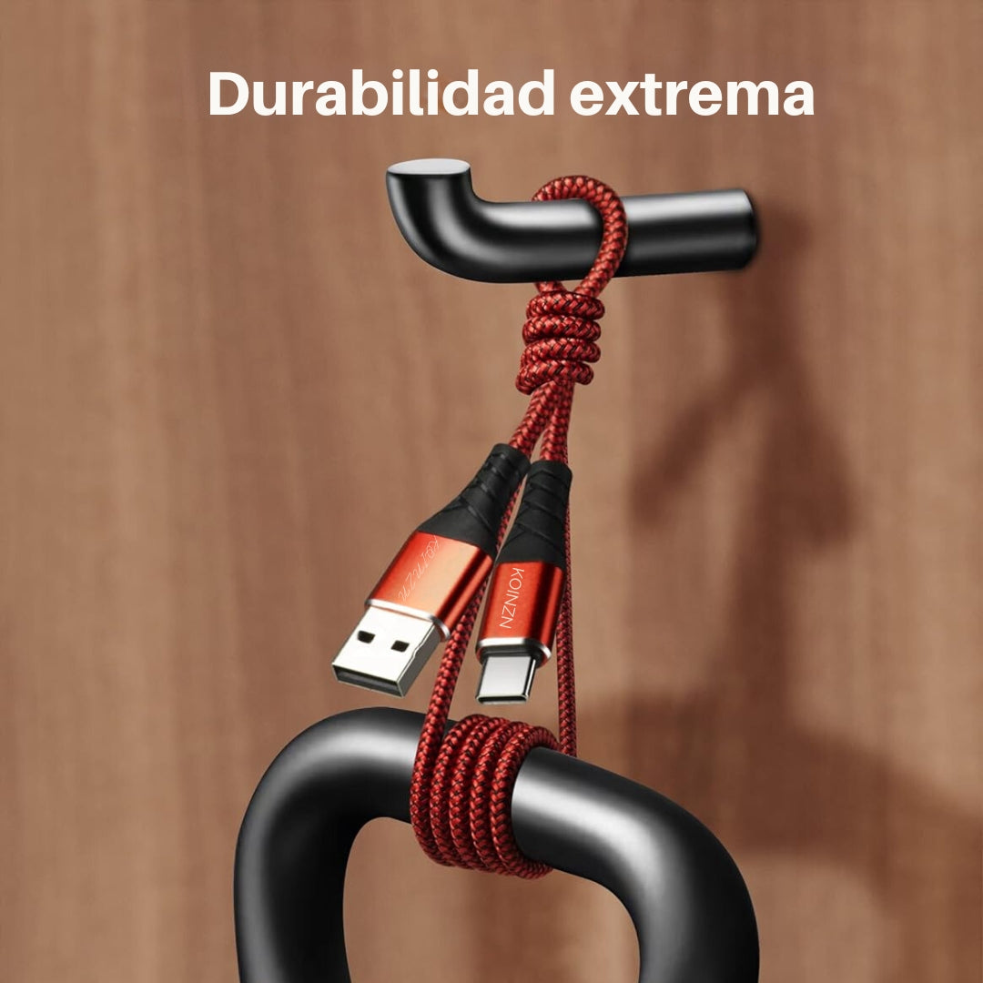 Paquete de 2 Cables USB A a USB C