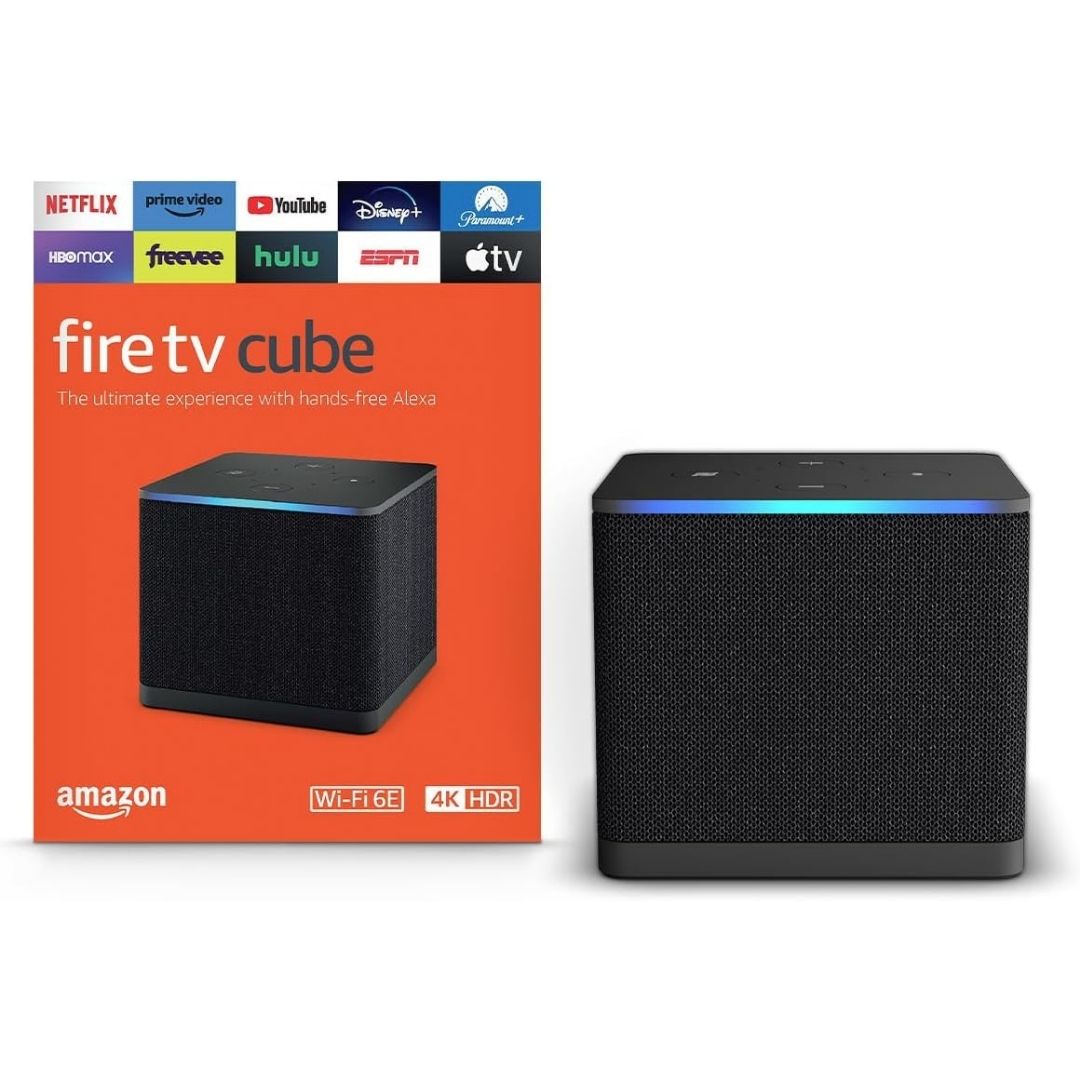 Fire TV Cube 4K Ultra HD con Alexa
