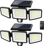 Luz Solar Exterior con Sensor de Movimiento 2500lm