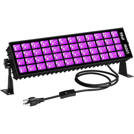 Barra de Luz Negra LED 100W IP66 Impermeable