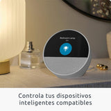 Echo Spot 2024 - Despertador Inteligente con Alexa y Sonido Vibrante