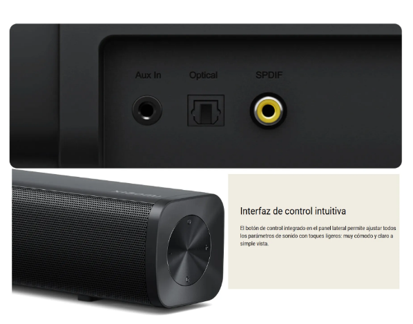 Xiaomi Soundbar 2.0ch – Barra de Sonido Bluetooth 5.3 con 30W Potencia y Diseño Minimalista