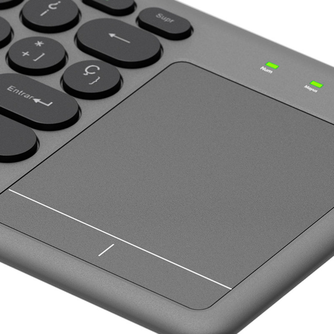Teclado y Mouse Táctil Bluetooth KeyGlider KCK-550S