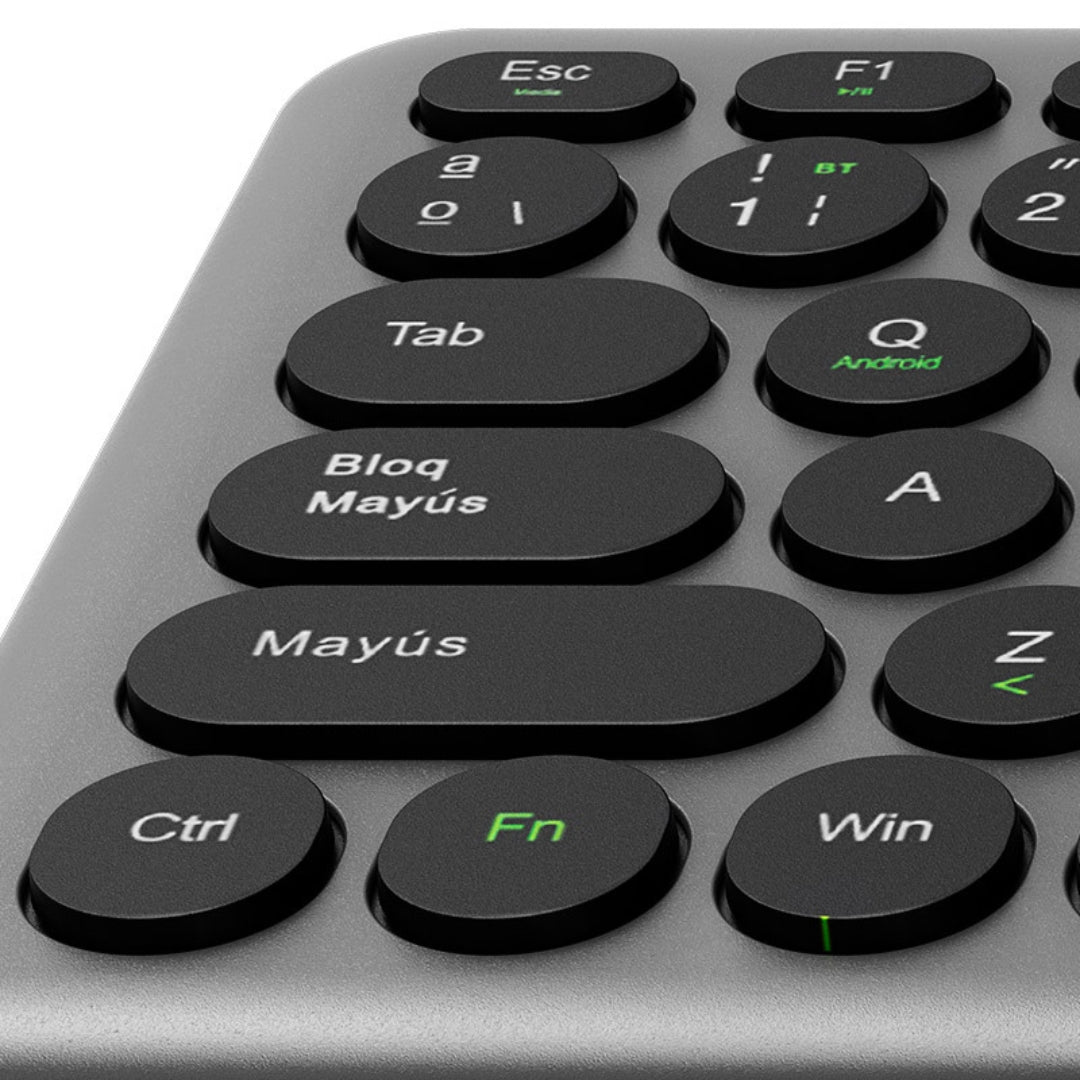 Teclado y Mouse Táctil Bluetooth KeyGlider KCK-550S