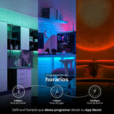 Cinta LED de Neón Inteligente RGBIC Wi-Fi de 5m - Transforma Tu Hogar con Colores Vibrantes