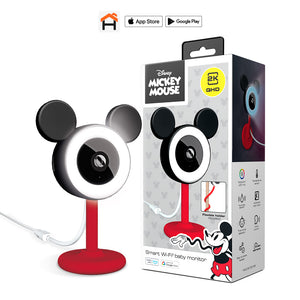 Monitor Inteligente Wi-Fi® para Bebé – Edición Disney (2K | Control por Voz | Luz Nocturna RGB)