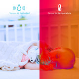 Monitor Inteligente Wi-Fi® para Bebé – Edición Disney (2K | Control por Voz | Luz Nocturna RGB)