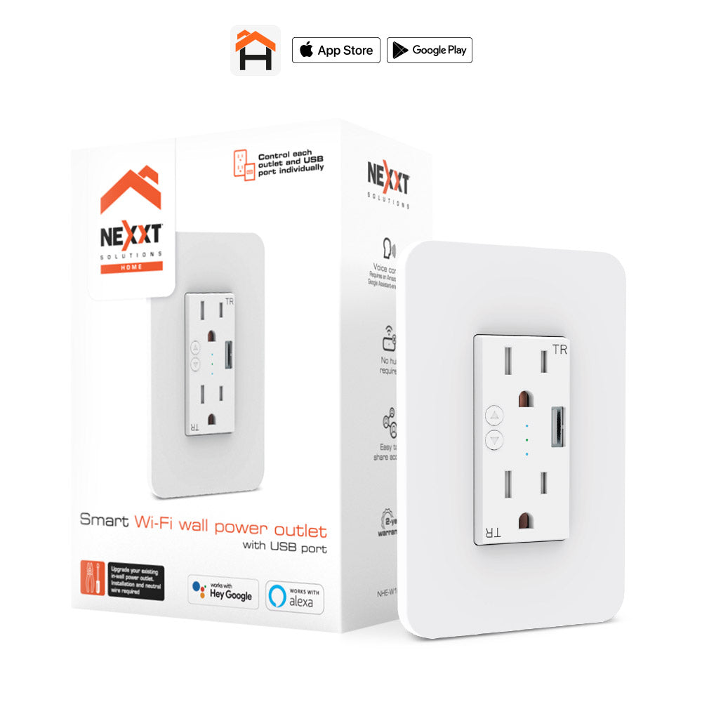 Tomacorriente Inteligente de Pared con Puerto USB