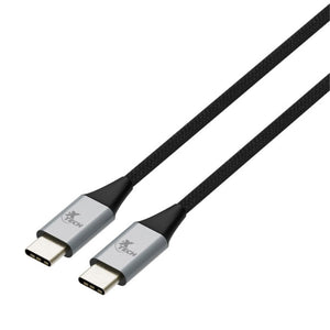 Cable USB-C® 2.0 Macho a Macho (12 ft, Negro)