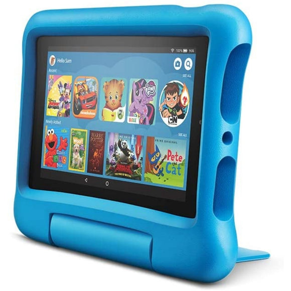 Tablet Kindle Fire con protector
