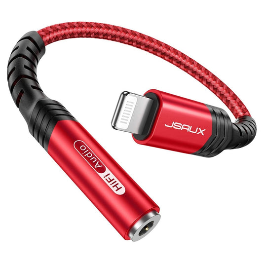 Adaptador de clavija hembra para audífonos de Lightning