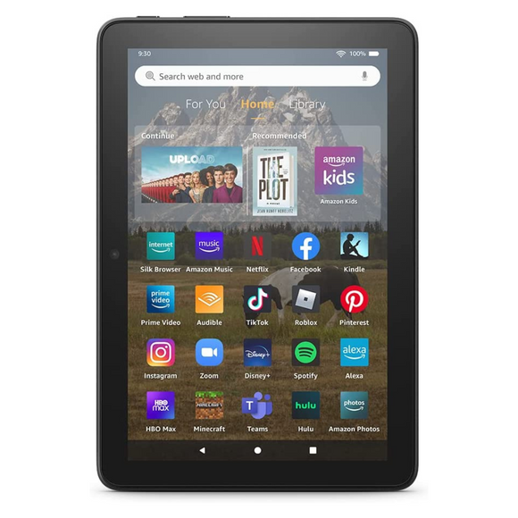 Tablet Amazon Fire HD 8, pantalla HD de 8 pulgadas, 64 GB