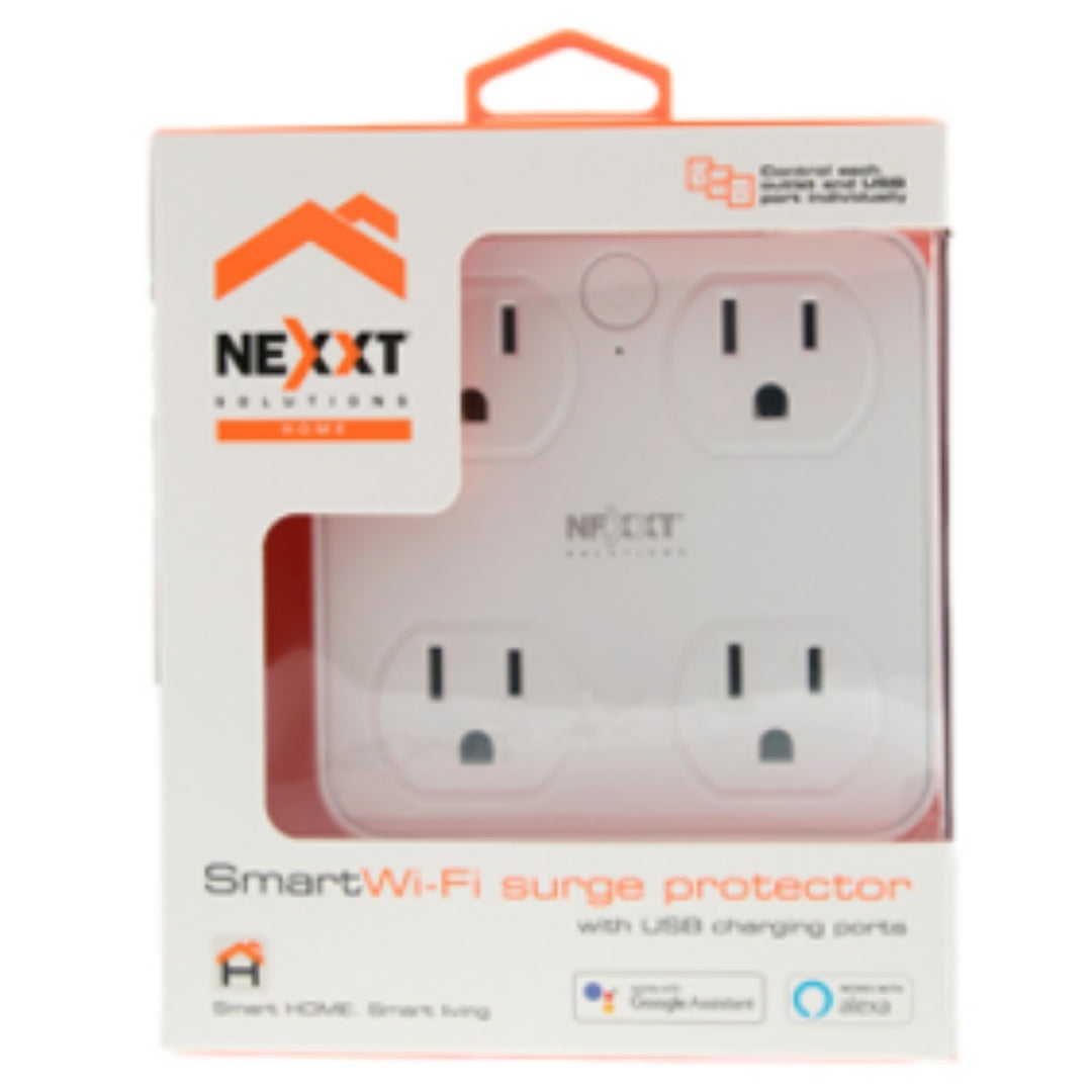 Toma Smart Nexxt 4 enchufes + 2 USB