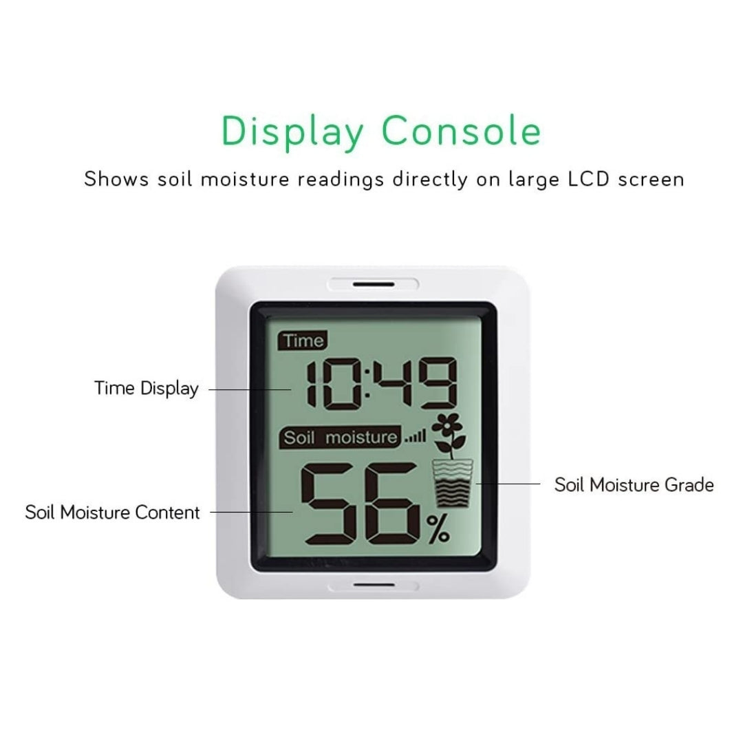 Medidor de Humedad para suelo con pantalla LCD