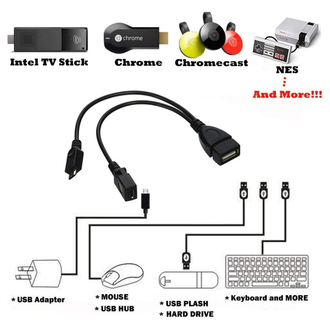Adaptador micro USB a USB - AuviPal