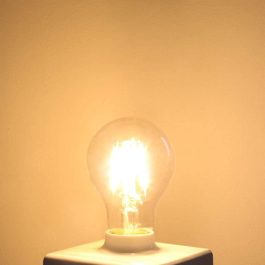 Foco con filamento LED de 60 W blanco cálido
