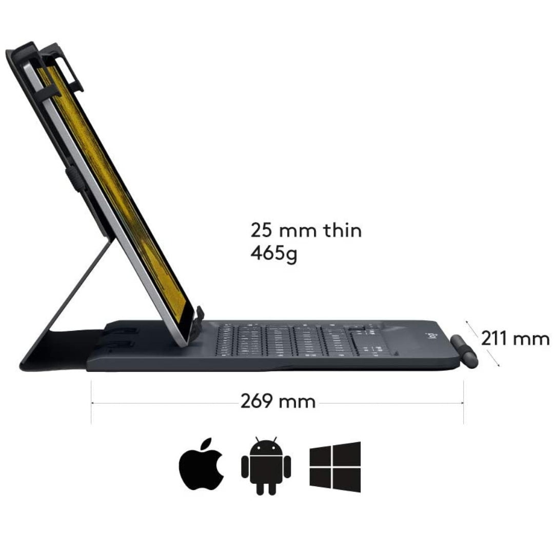Funda universal con teclado Bluetooth - Logitech