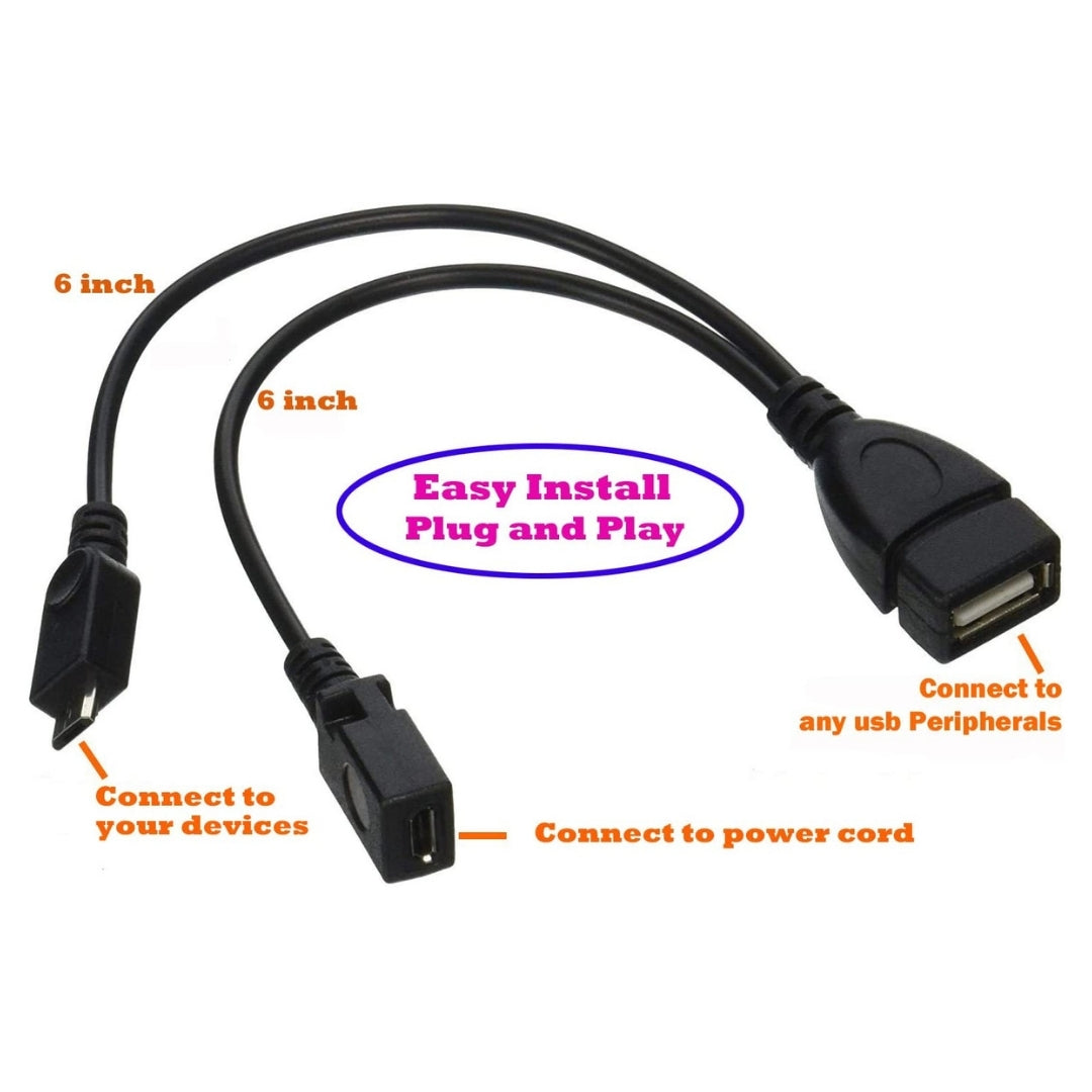 Adaptador micro USB a USB - AuviPal