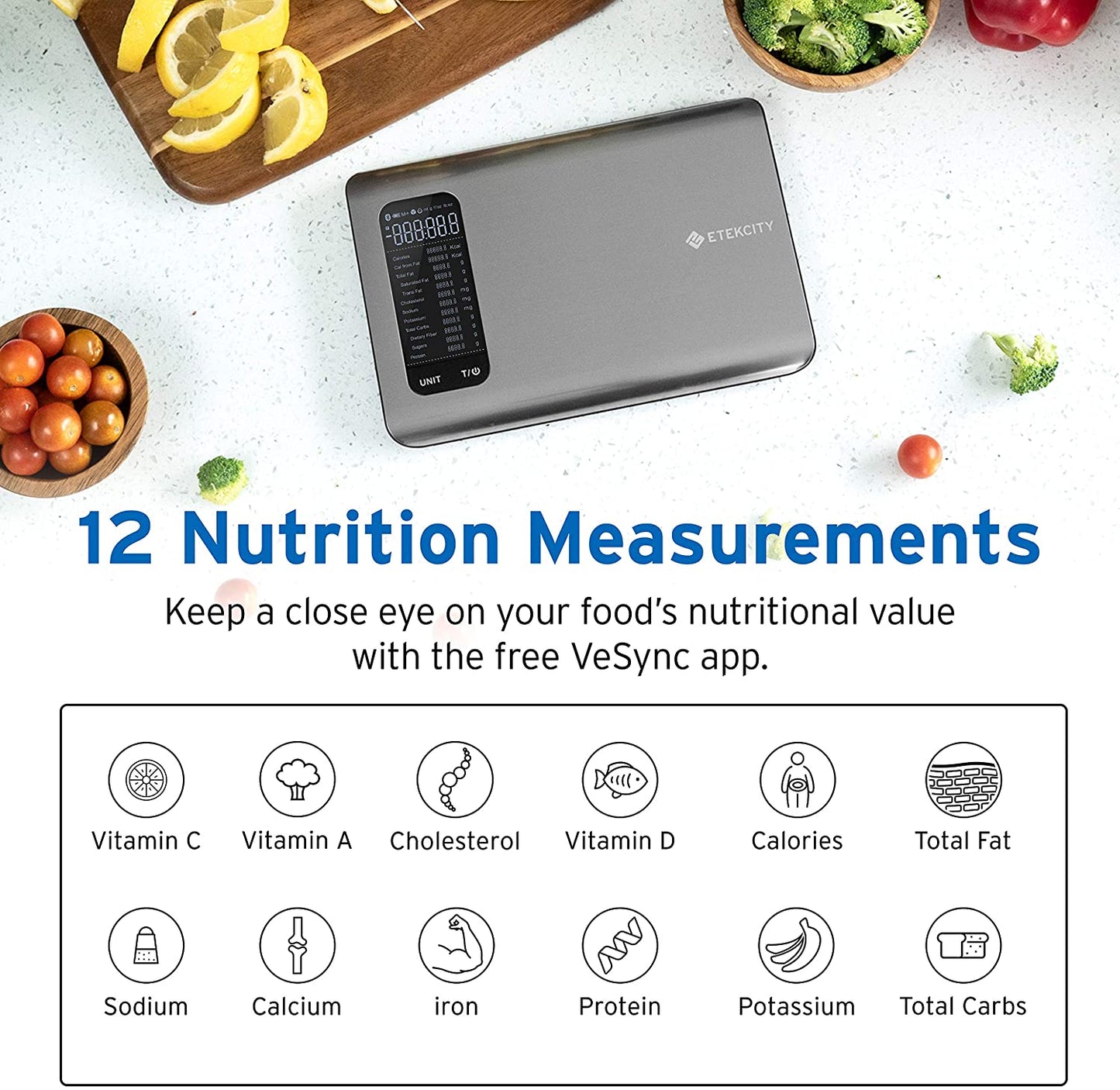 Bascula Smart para Alimentos - Etekcity