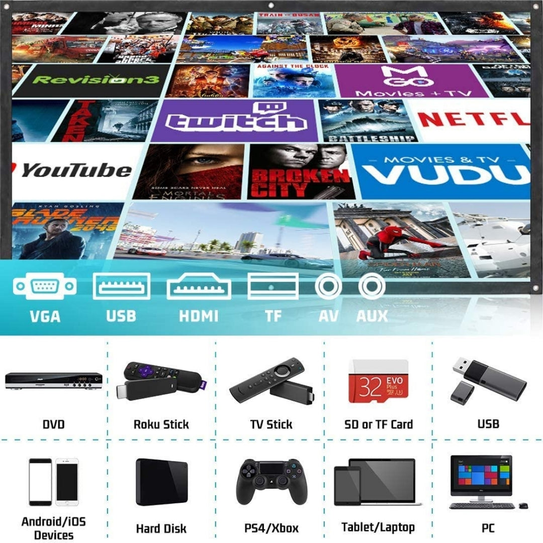 Proyector LED  Full HD 1080P