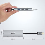 USB Hub AorZ USB C Dongle 4 en 1