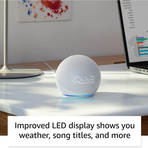 Alexa Echo Dot con reloj 5.ª generación – Smart Home Centro America